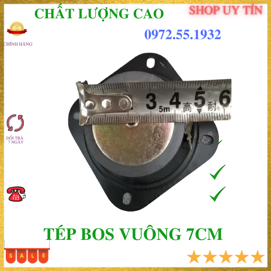 2 loa treble bos vuông 7cm - gía 2 chiếc