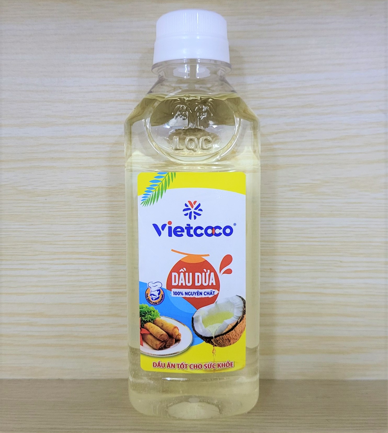 chai nhỏ 250ml DẦU DỪA NGUYÊN CHẤT VIETCOCO Coconut Oil HALAL