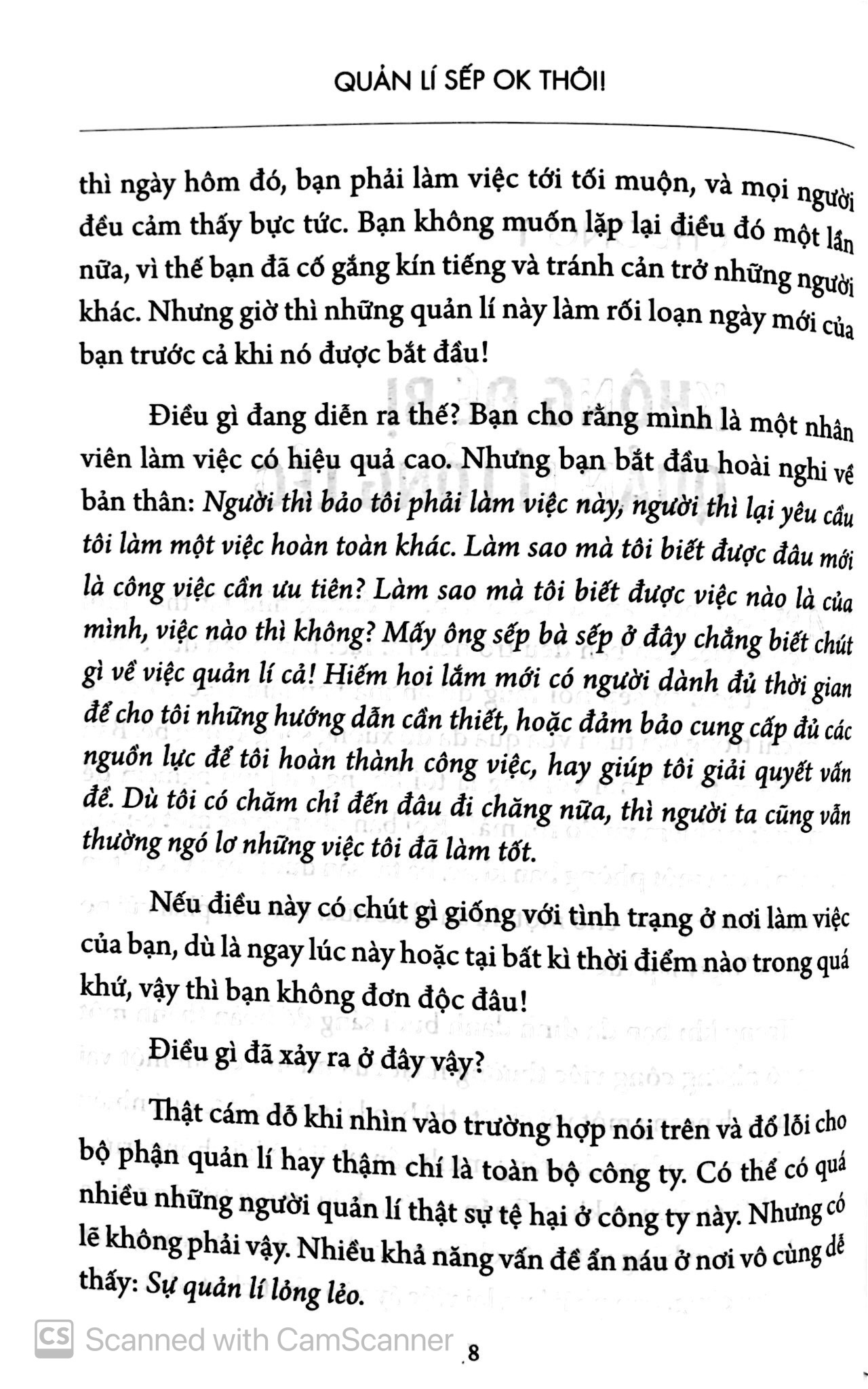 Sách: Quản Lí Sếp Ok Thôi!