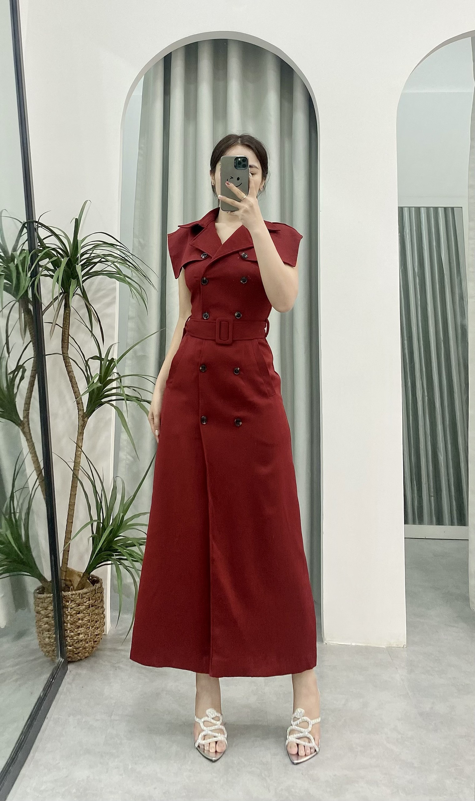 Đầm ZARA 2m Kèm Belt