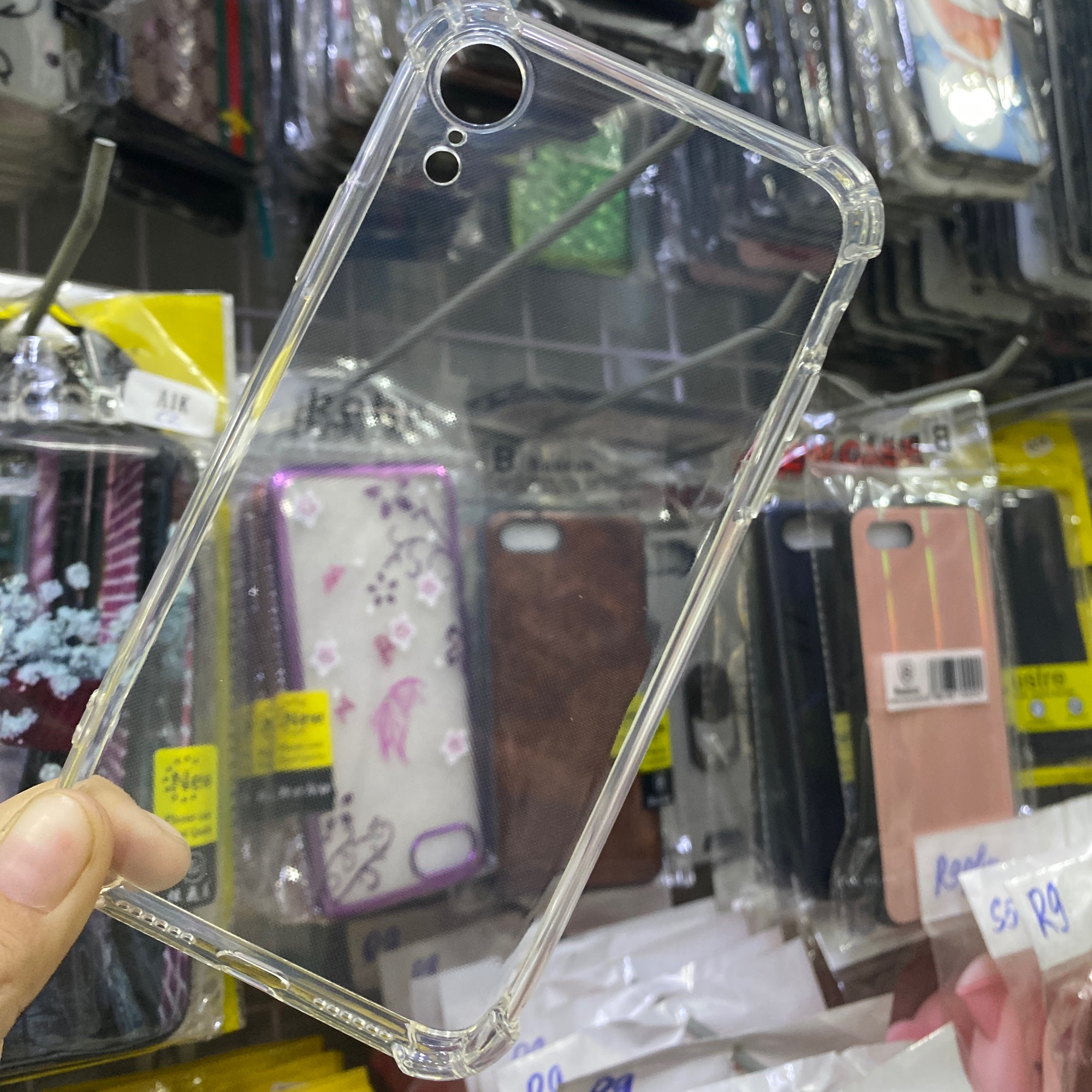 IPhone XR Ốp lưng dẻo trong suốt chống sốc siêu xịn