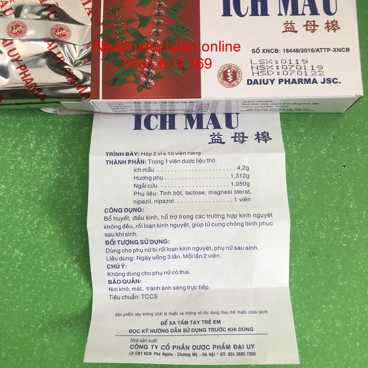 Ích Mẫu Đại Uy (20V)