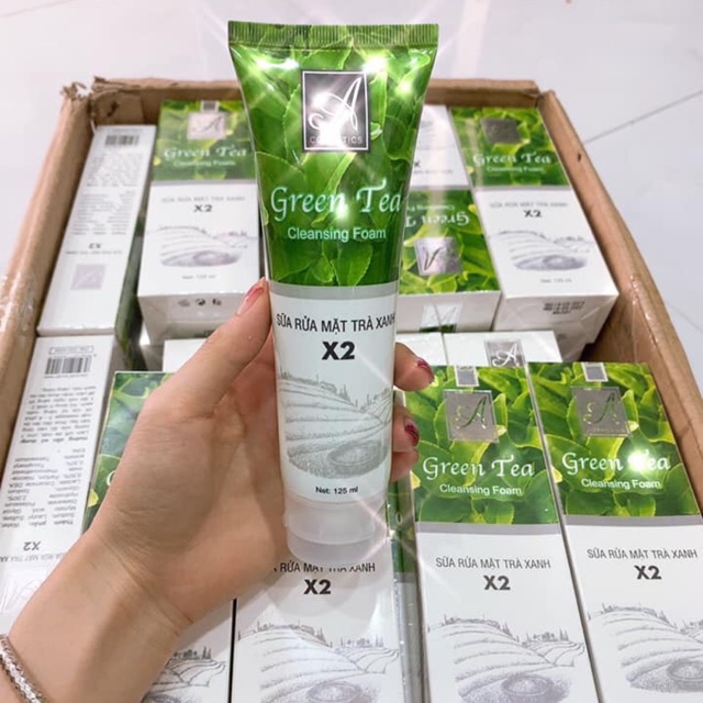 [HCM]sữa rửa mặt trà xanh x2