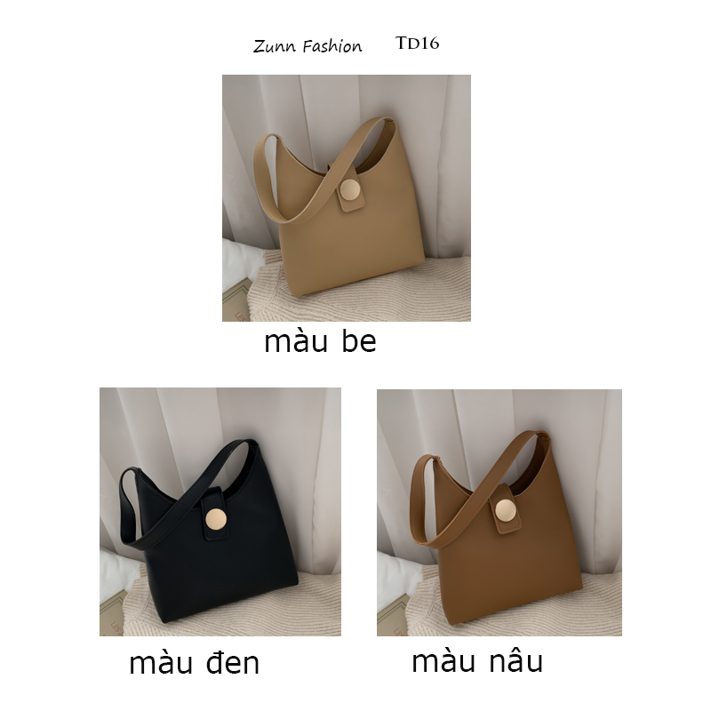 Túi xách nữ da mềm cao cấp dáng tote công sở  TD16