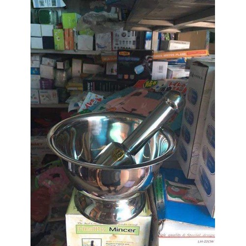 Bộ chày cối Inox - chày cối Inox