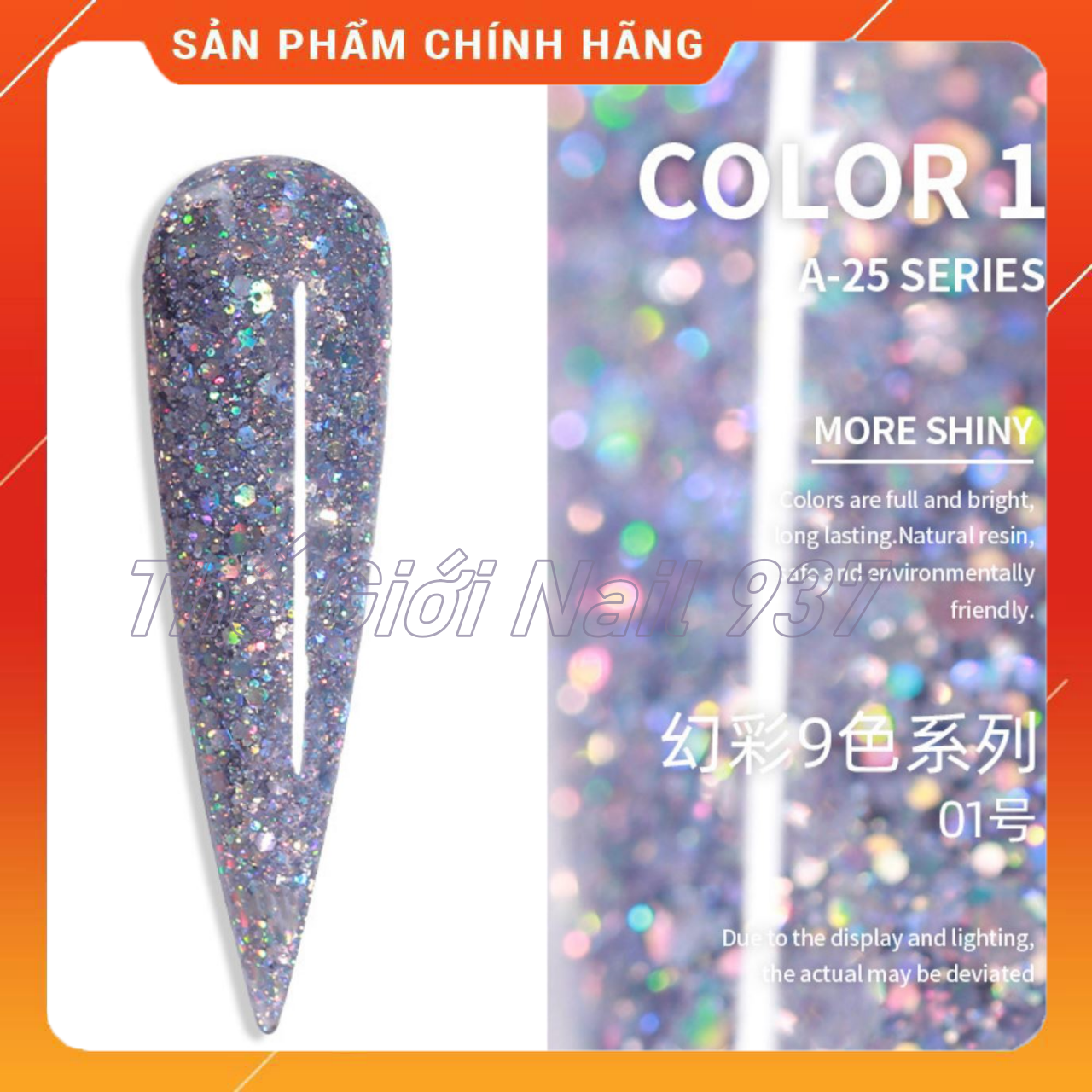 [HCM]Sơn gell AS chai đỏ mã A25 - 15ml
