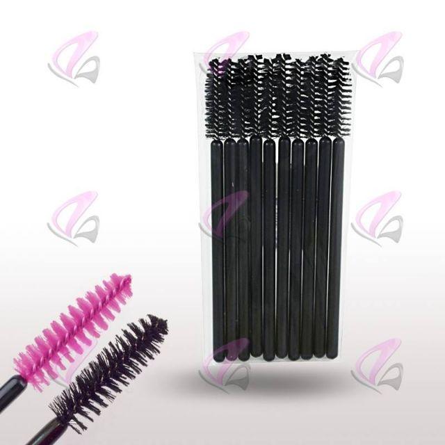 Siêu rẻ Set 10 cây cọ chải mi (màu đen)
