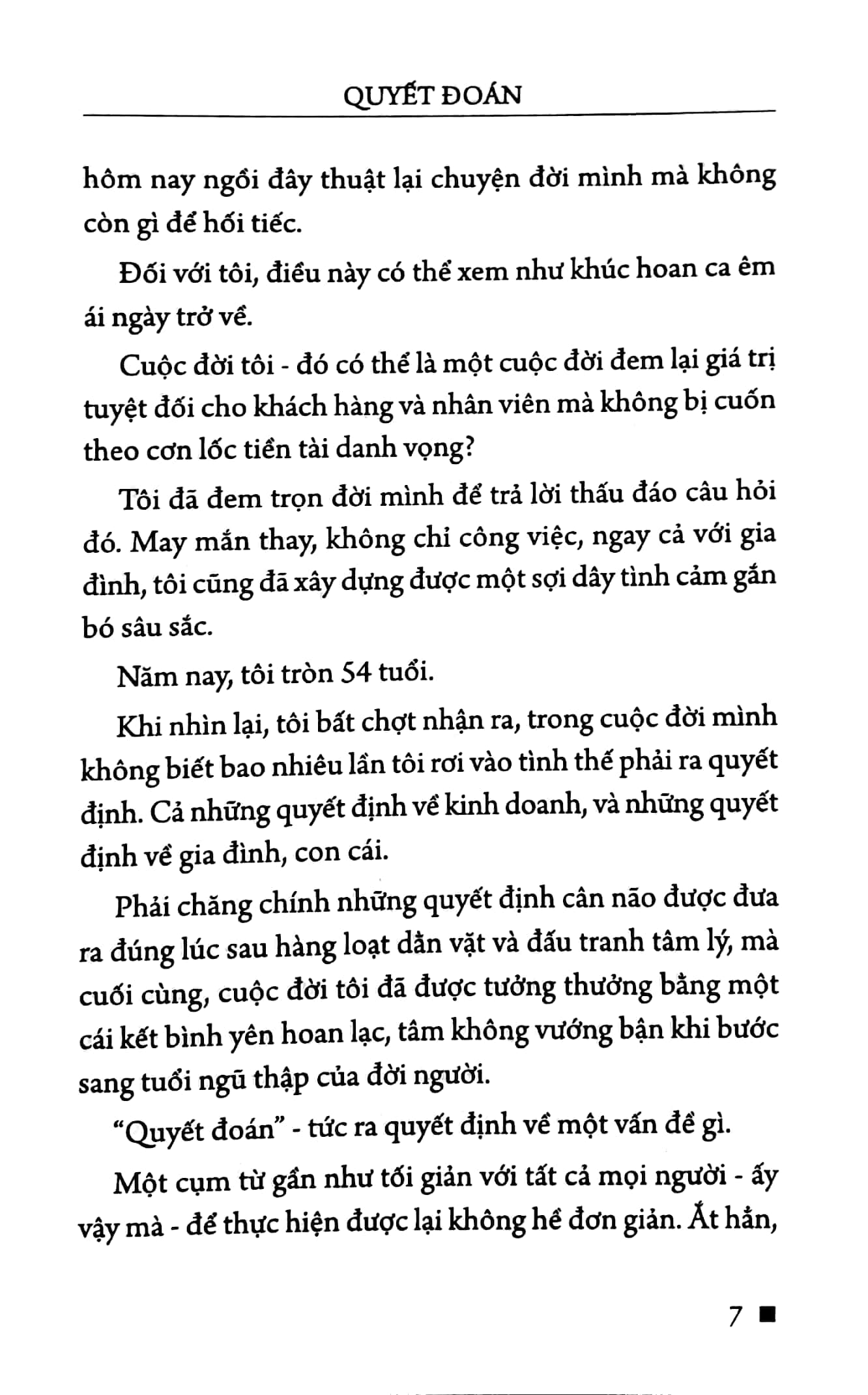 Fahasa - Quyết Đoán