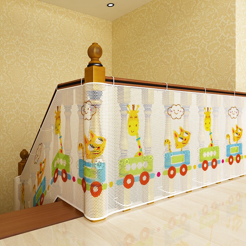 Lưới chắn cầu thang an toàn cho bé yêu