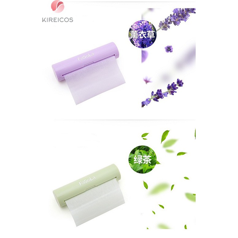 [HCM]Xà Phòng Giấy Miếng Du Lịch Bỏ Túi Fasola