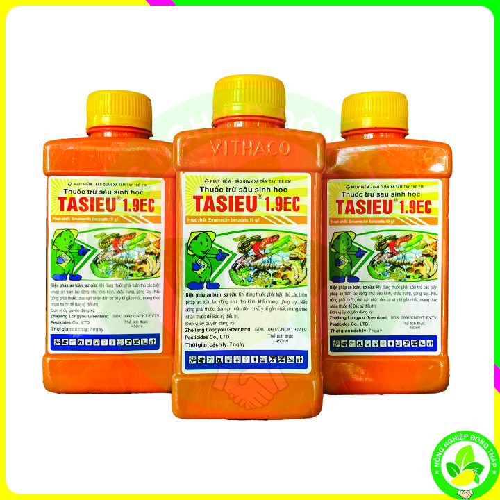 Thuốc Trừ Sâu Sinh Học TASIEU 1.9EC (Chai 450ml)