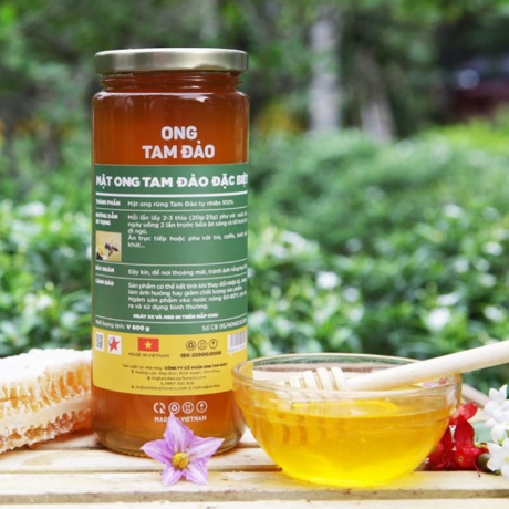 MẬT ONG TAM ĐẢO ĐẶC BIỆT 600GRAM