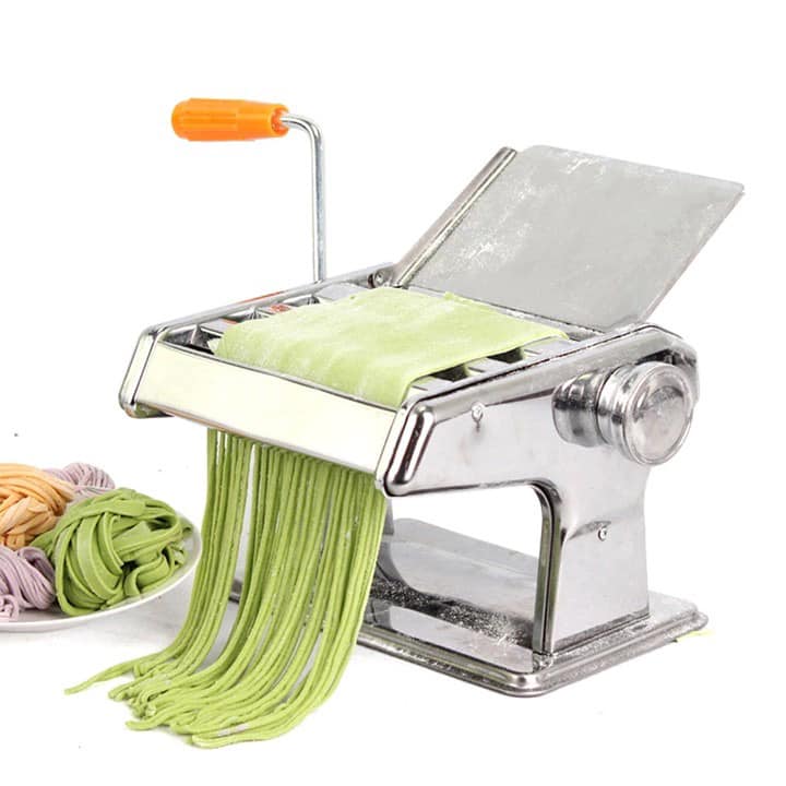 Máy cán bột mì 2 lưỡi cắt