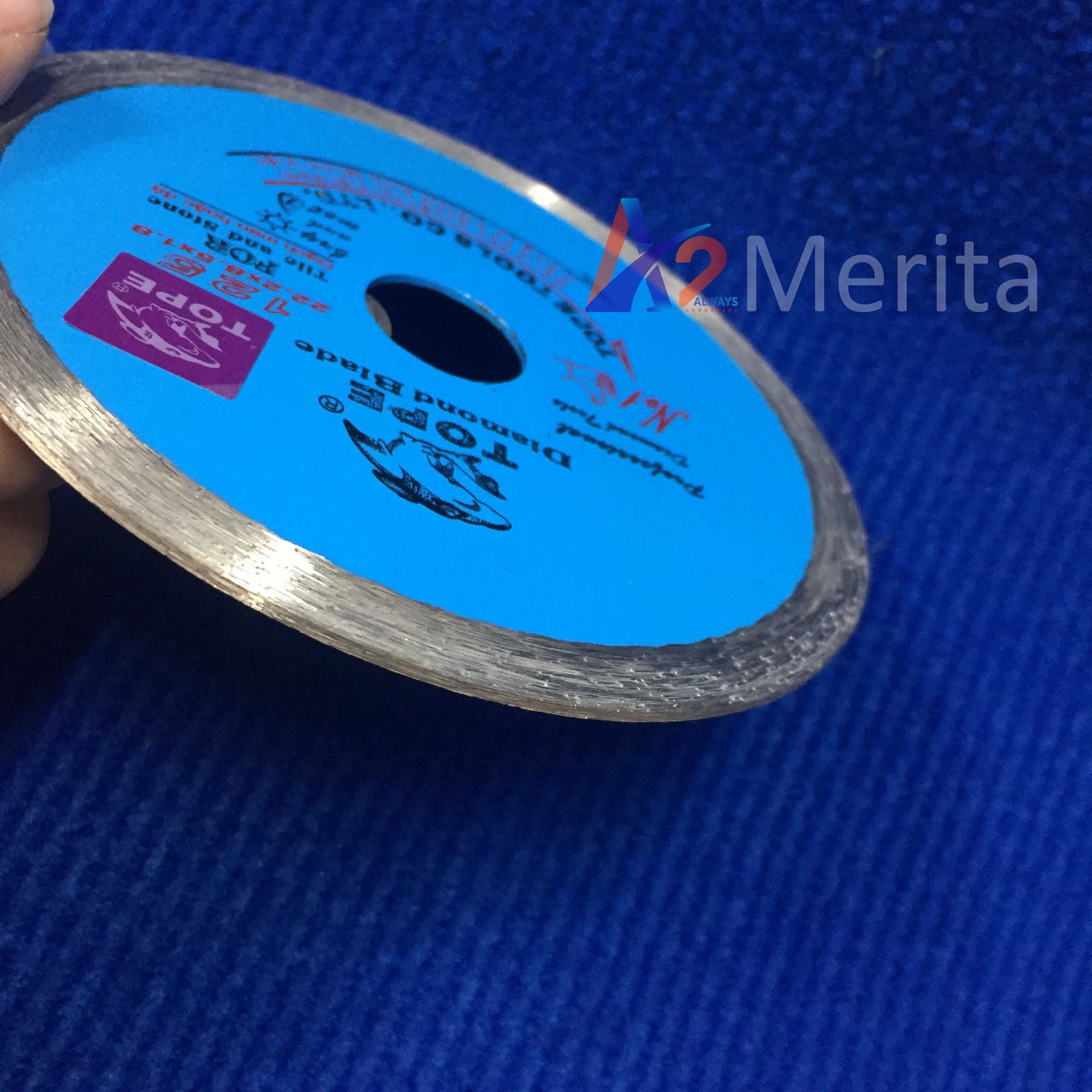 Đĩa Cắt Gạch Đá TOPE 125x22.2x8.5mm 1.8mm - Phụ Kiện Máy Cắt Đa Năng
