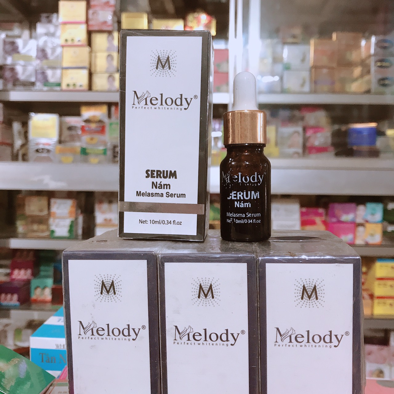 Serum Melody dưỡng trắng da, mềm mịn da