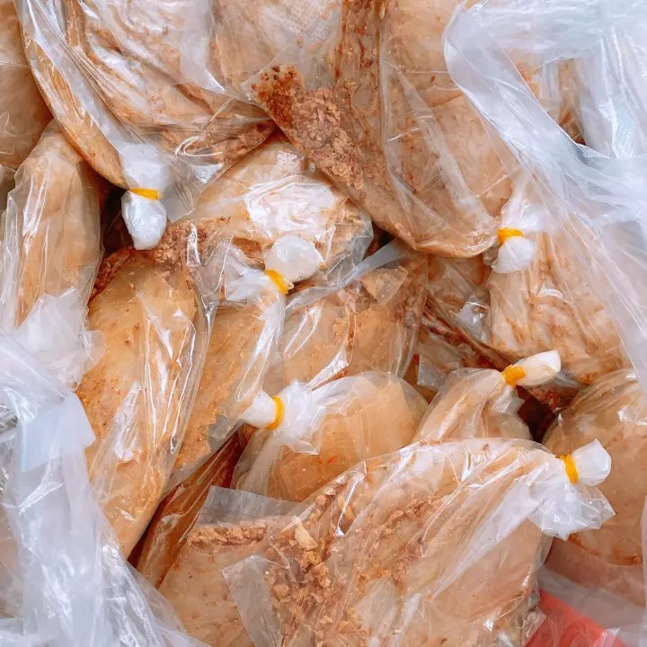bánh tráng muối nhuyễn siêu cay ( bịch 60g )