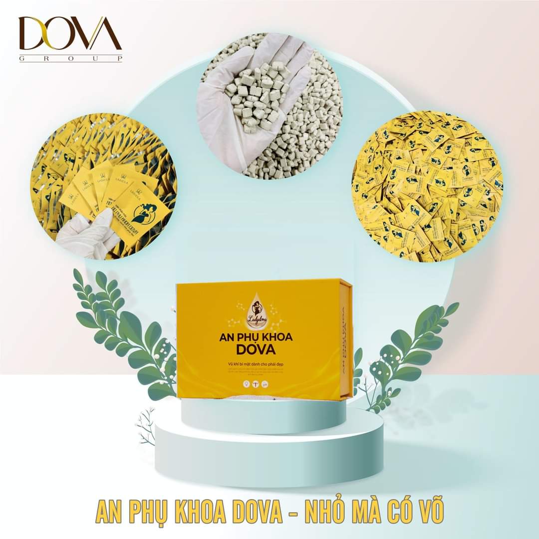 Combo an phụ khoa dova hàng chính hãng dova group