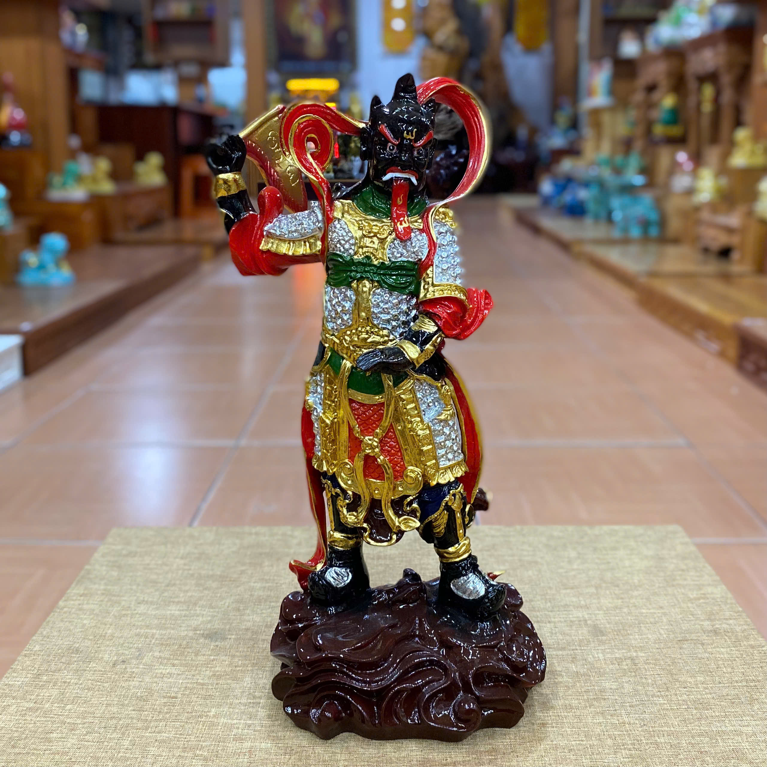 Tượng Tiêu Diện Hộ Pháp Cao 40 cm