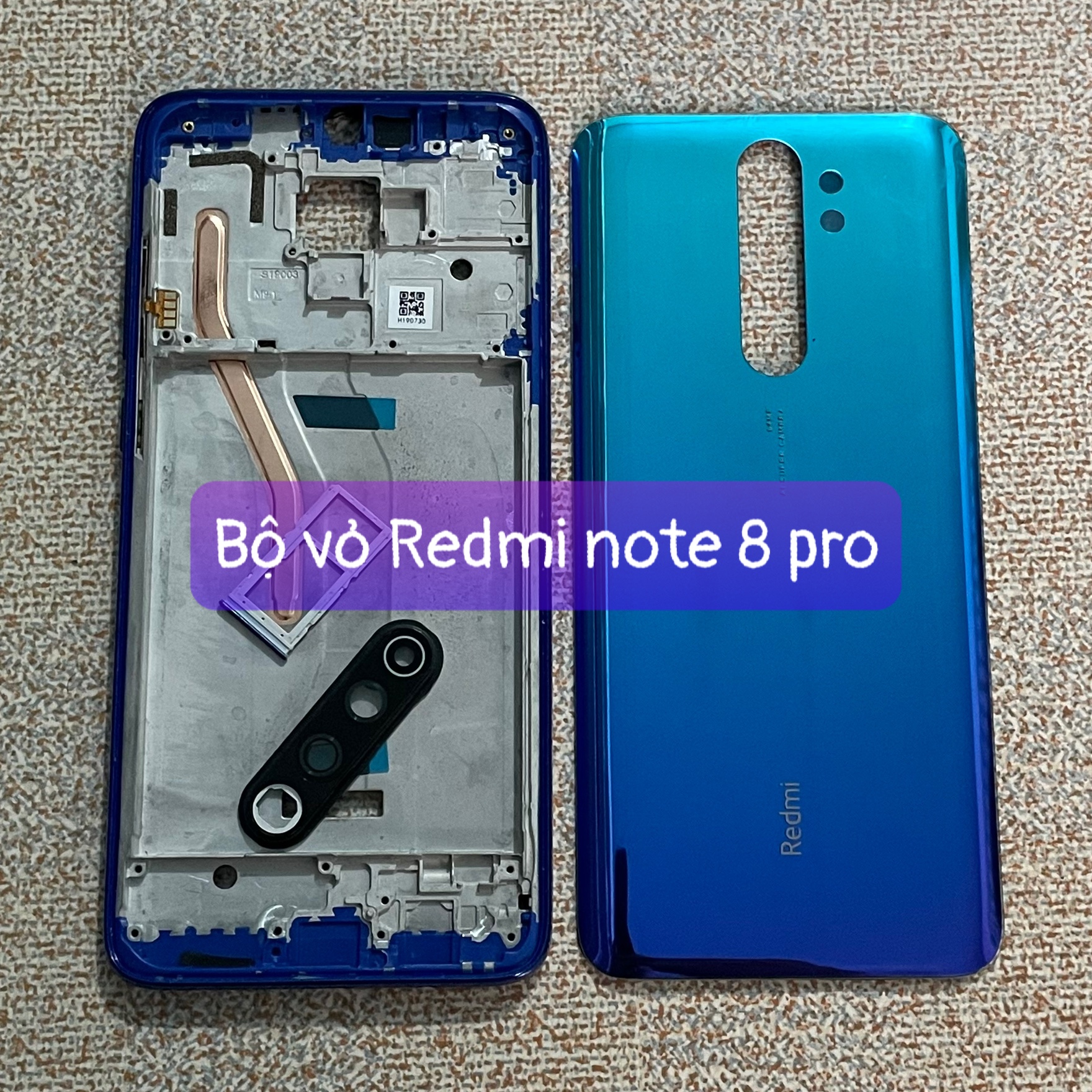 Bộ vỏ Redmi note 8 pro