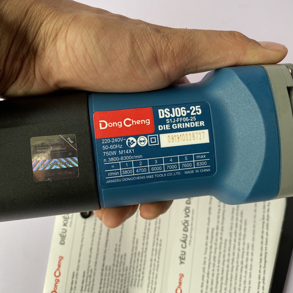 Máy mài khuôn Dongcheng DSJ06-25 750W