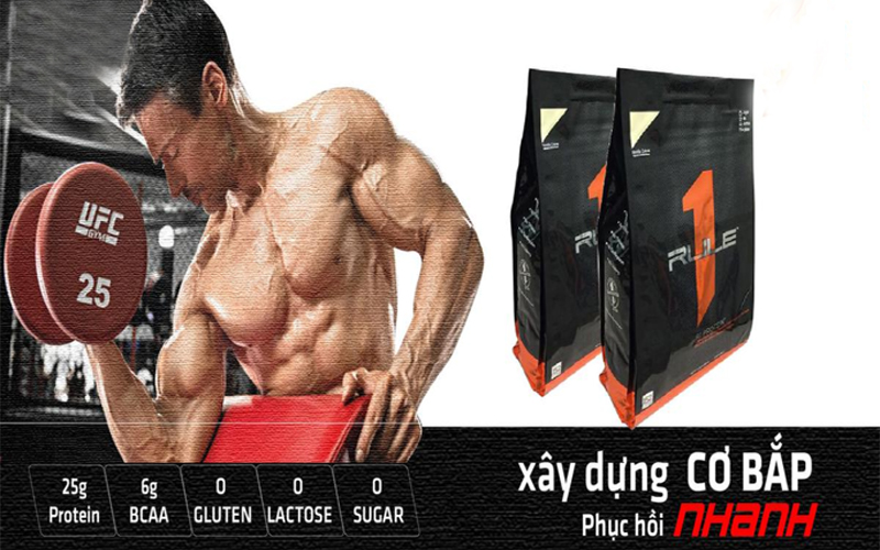 Sữa Tăng C ơ Rule 1 Protein Whey Isolate Bịch 10LBS