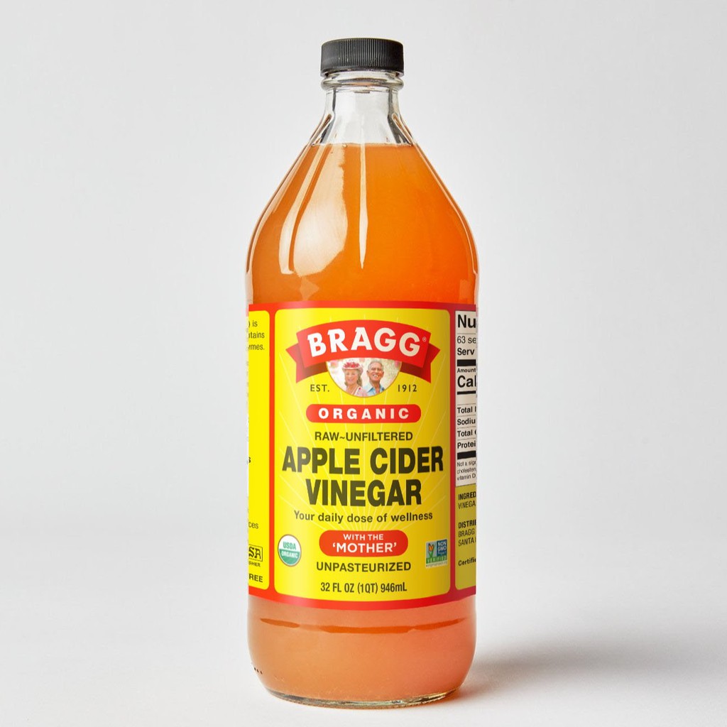 Giấm táo hữu cơ Bragg 946ml - Raw Apple Cider Vinegar