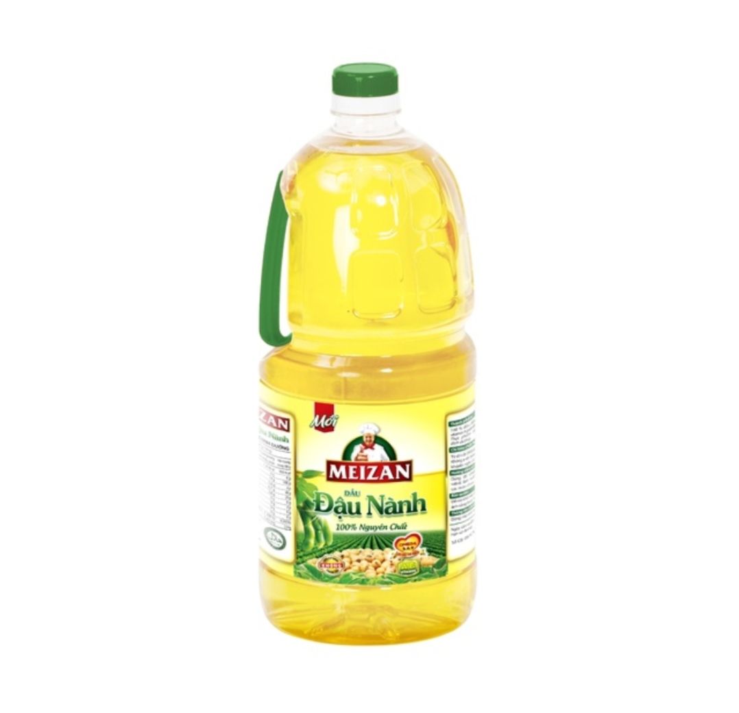 Dầu đậu nành meizan 2 lít 100% nguyên chất