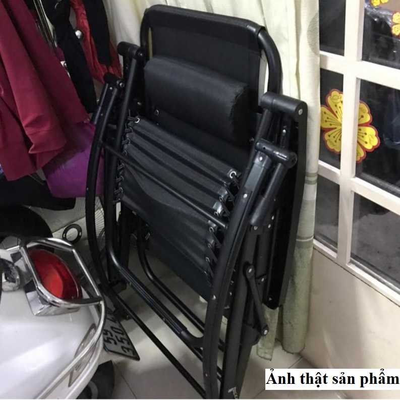 Ghế xếp bập bênh thư giãn, ghế lười gấp gọn ( KÈM ẢNH THẬT )