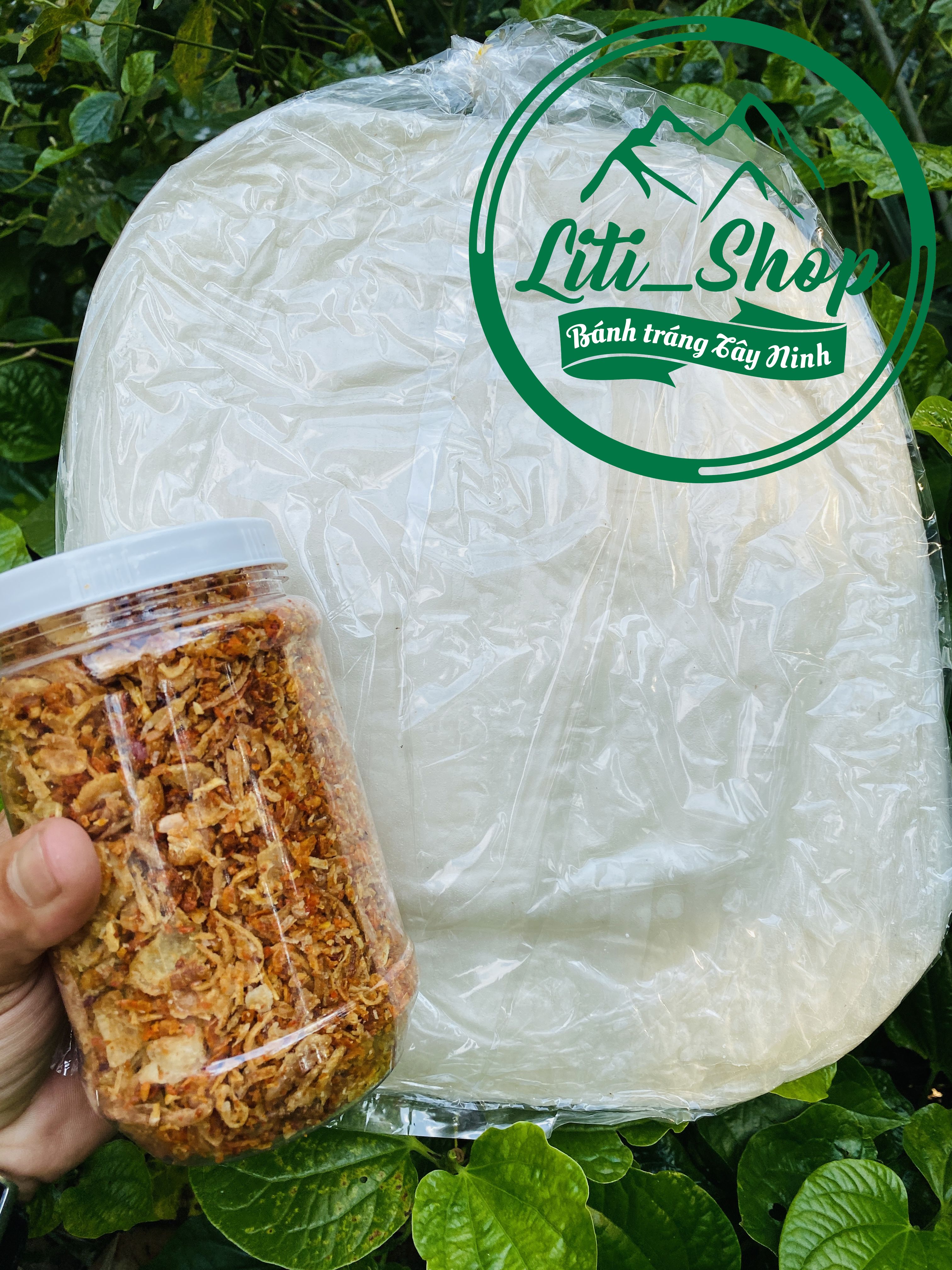 Combo Bánh phơi sương - Muối tôm Hành phi