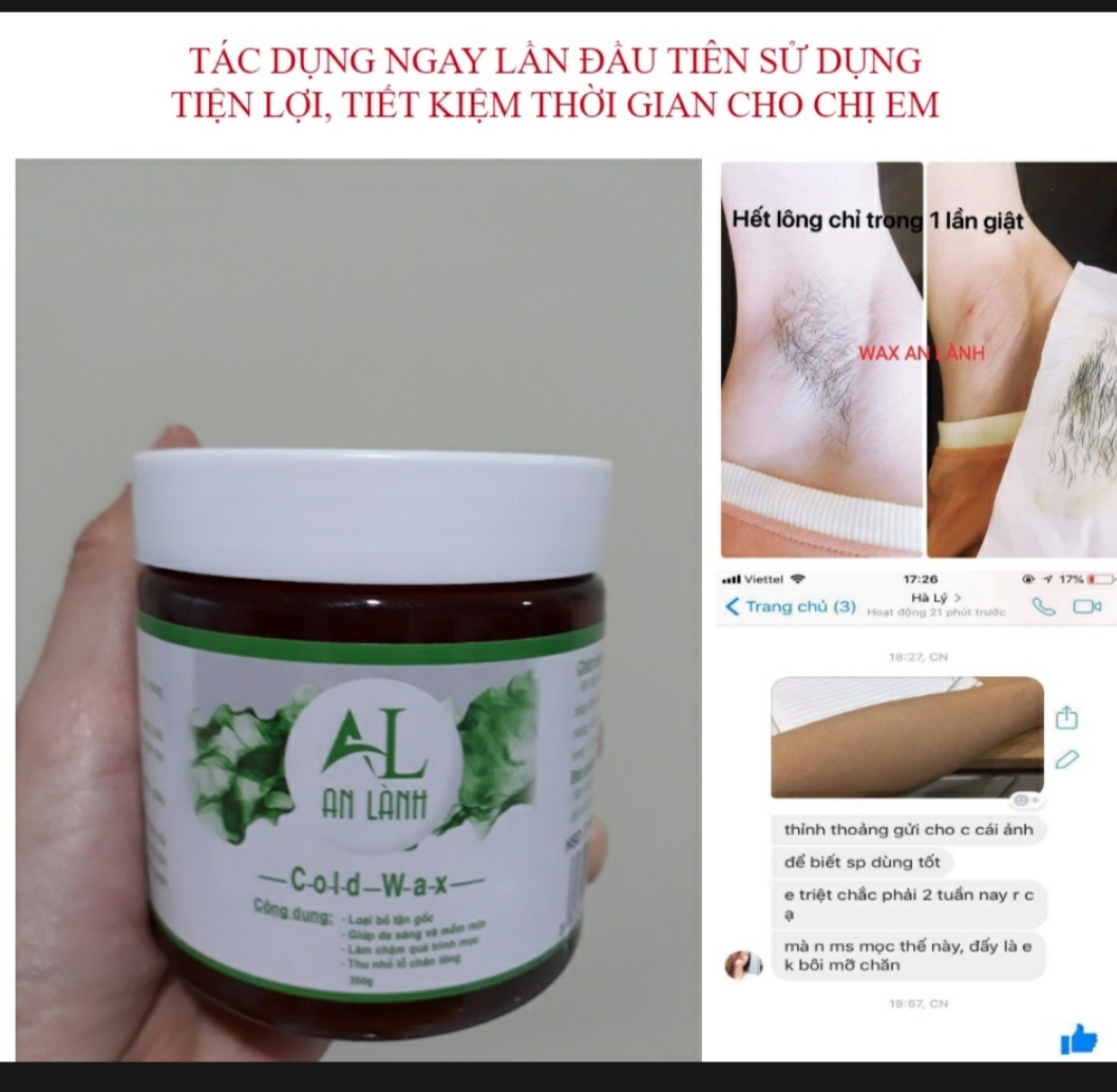 2 Hộp Wax lông An Lành