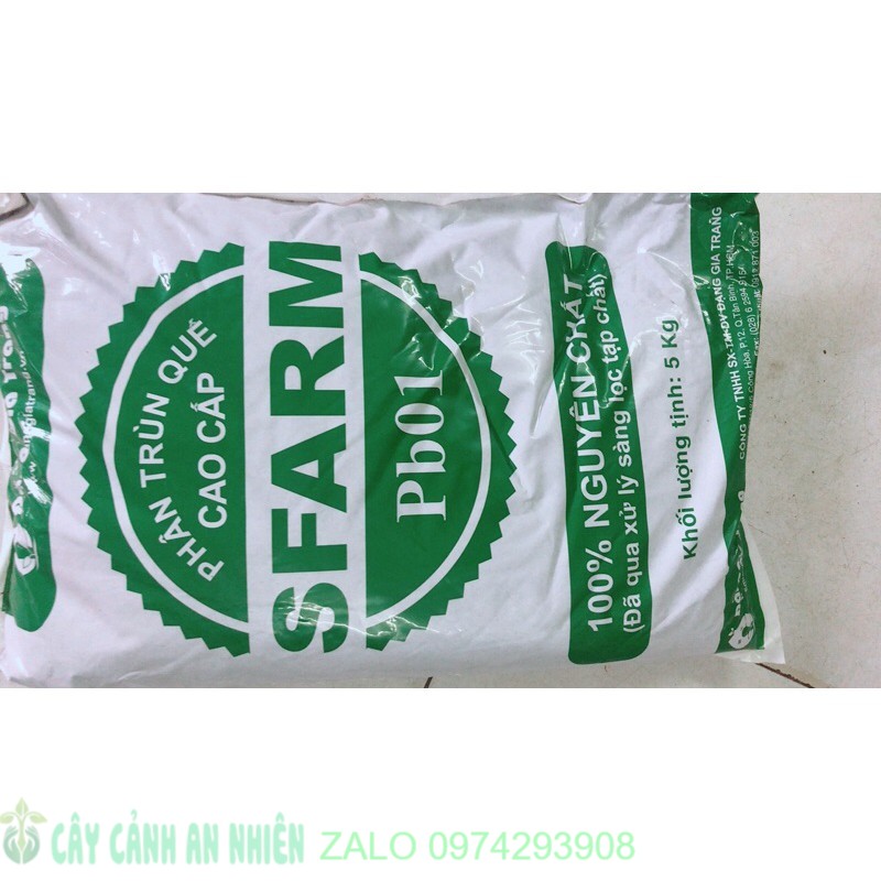 Phân trùn quế bao lớn 5kg