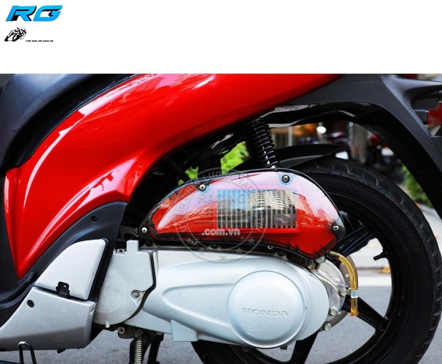 Ốp Bầu Lọc Gió Trong Suốt Cho Sh Ý, Dylan, Ps Chính Hãng Zhi.pat Trắng Trong Suốt