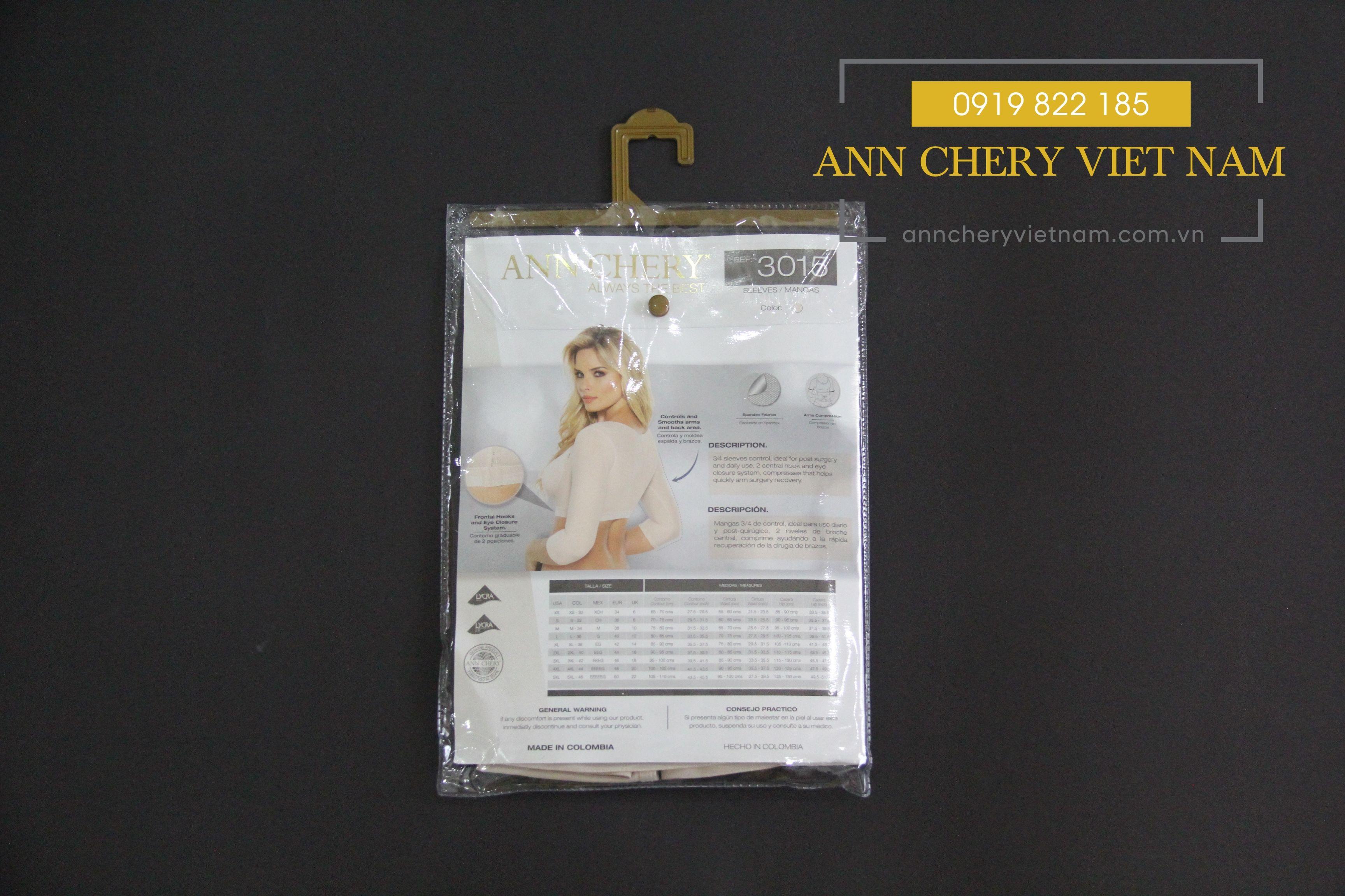 [💯 AUTH] Gen nịt bắp tay ANN CHERY 3015