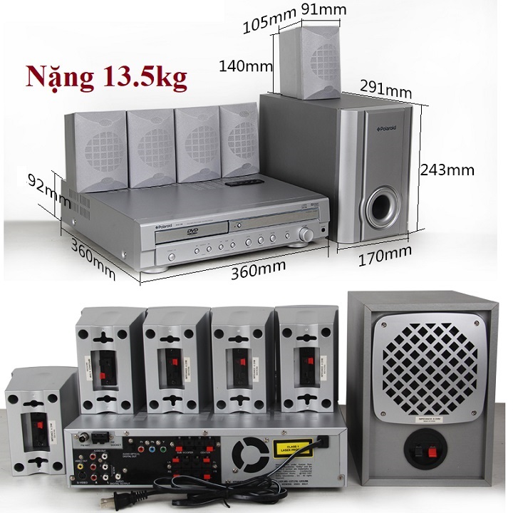 [HCM]Trọn bộ dàn Home Theatre 5.1