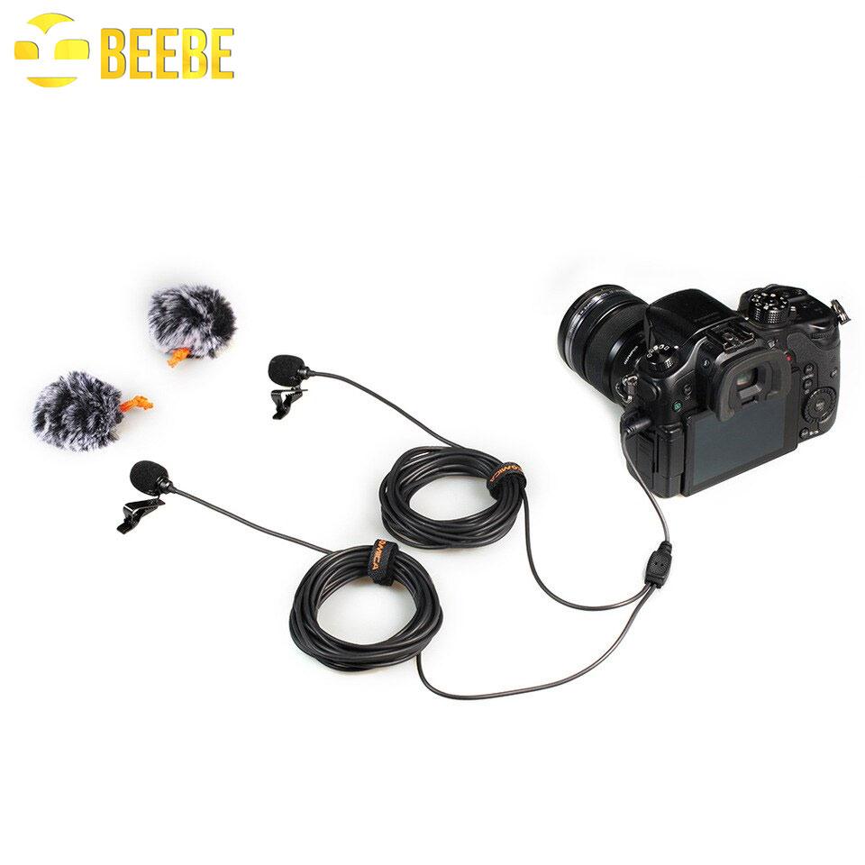 Micro gài áo cho Camera, Gopro, Smartphone - Comica CVM-D02 (2 míc)