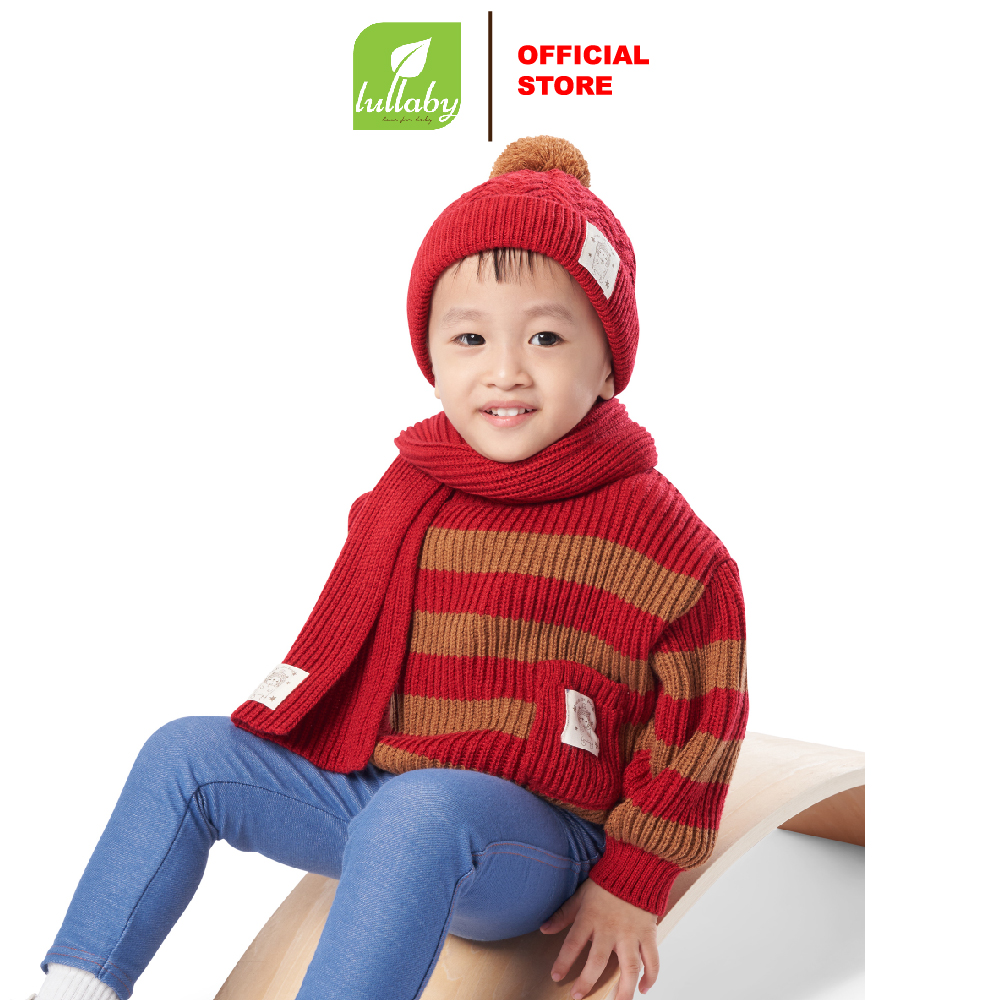 Lullaby - Áo len cổ tròn dày NHL312M