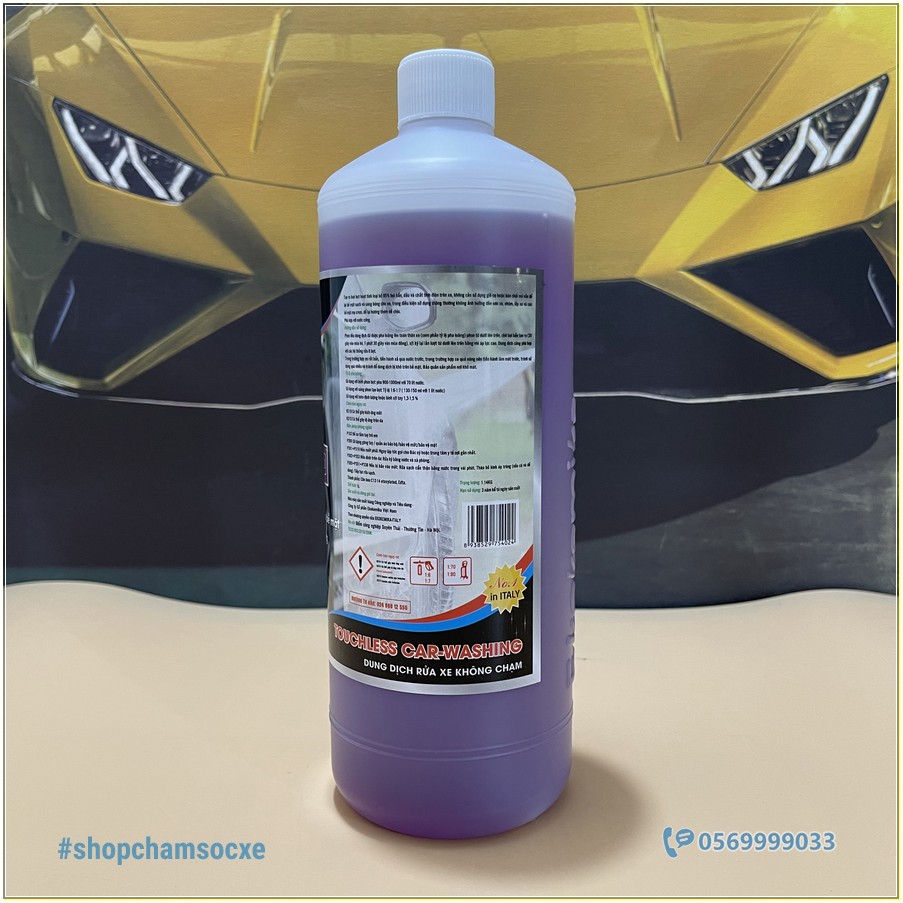 Nước rửa xe không chạm BIO30 Ekokemika chai 1L (ô tô con, xe máy)