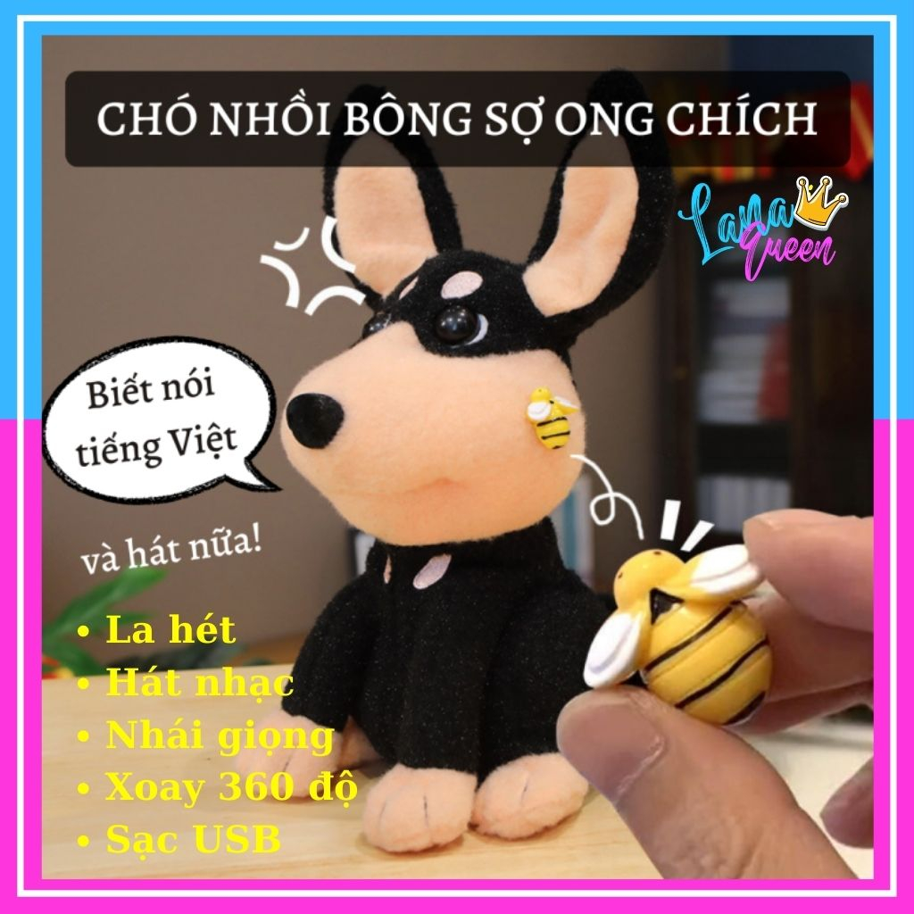 Xương Rồng Biết Nói Nhảy Múa Hát Tiếng Việt Nhại Giọng Sạc Usb Qùa Tặng Cho Bé - LANA QUEEN