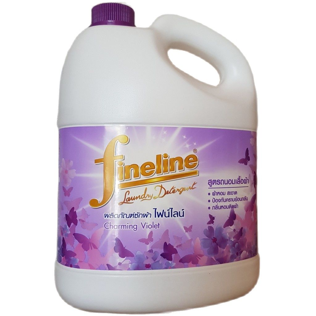 [HCM] Nước giặt xả Fineline 3000ml màu tím