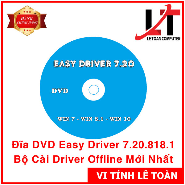 Bảng giá Đĩa DVD Easy Driver 7.21.509.5 Mới – Bộ Cài Driver Offline Cho Kỹ Thuật Viên IT Phong Vũ