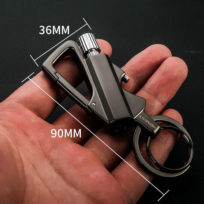 Bật lửa diêm xăng Honest kiêm móc khóa