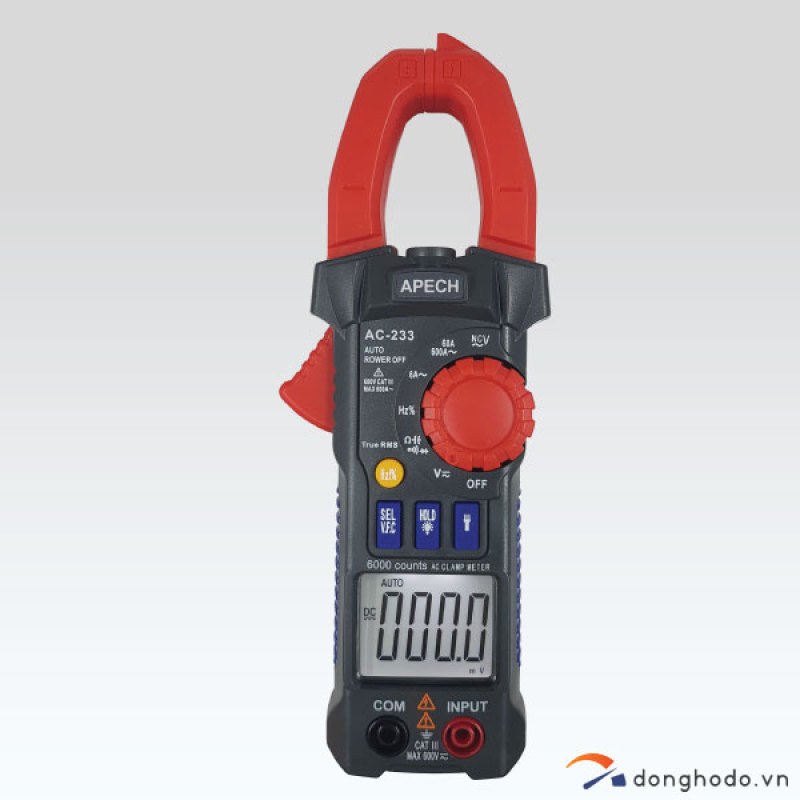 Ampe kìm đo AC APECH AC-233 (600A)