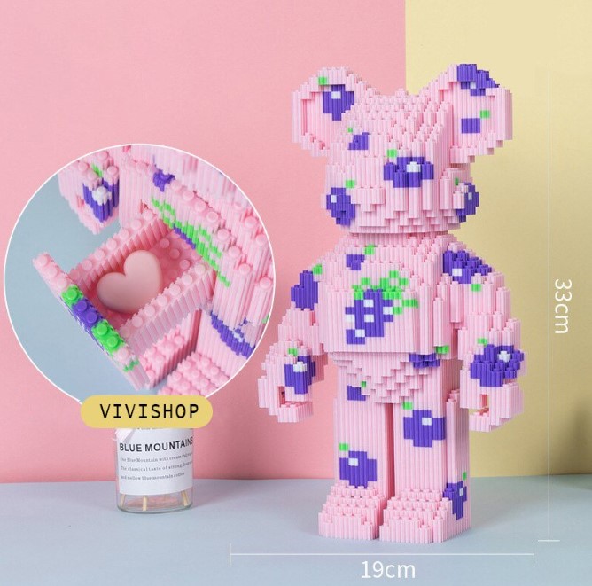Đồ Chơi Láp Ráp Mô Hình 3D Lego Gấu Bear