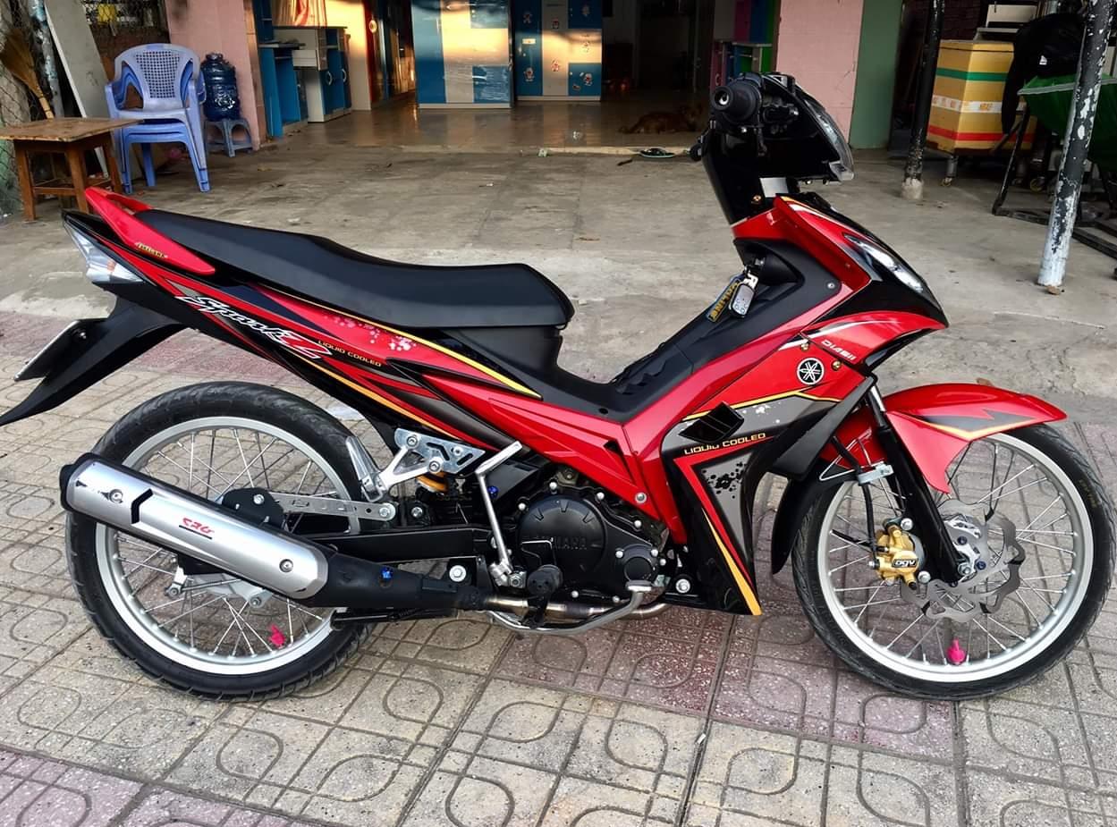 Tem rời exciter 2010 spark đỏ đen