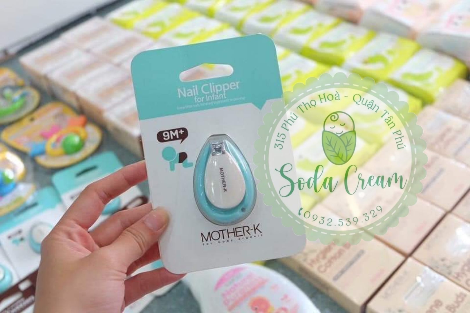 [CHÍNH HÃNG] Bấm móng Mother K cho bé từ sơ sinh