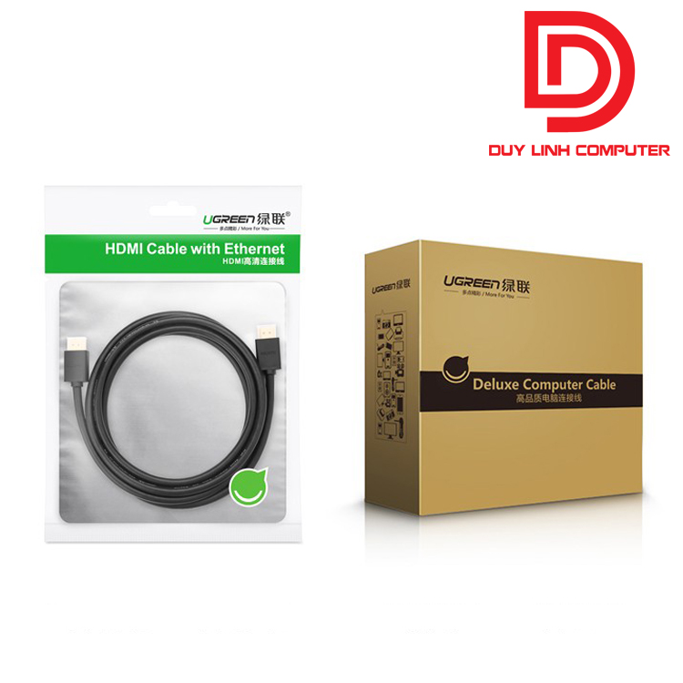 Cáp HDMI dài 1M5 hỗ trợ Ethernet 4K*2K Ugreen 60269