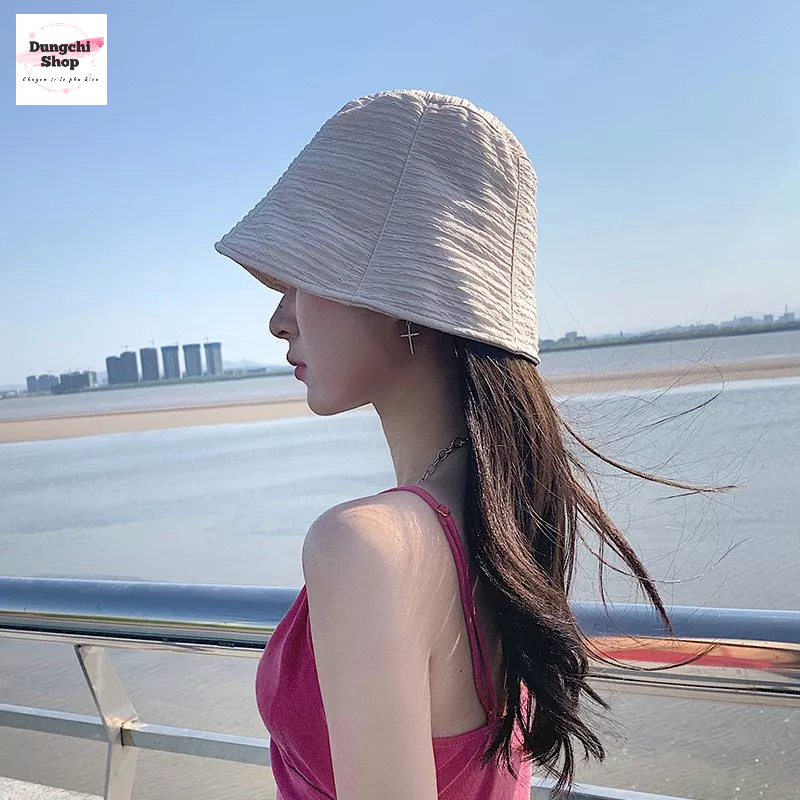 Mũ bucket xô dáng cụp cá tính