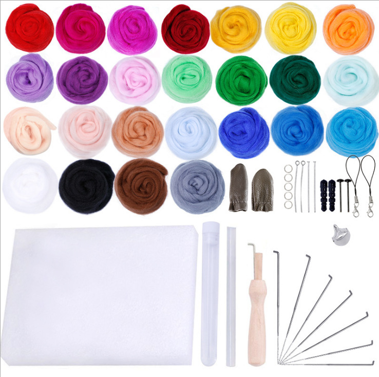 Len Chọc Nghệ Thuật Needle Felt