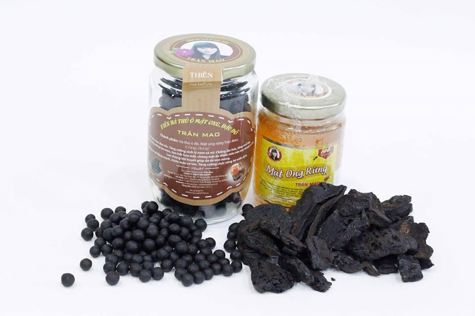 VIÊN HÀ THỦ Ô MẬT ONG ĐẬU ĐEN TRẦN MAO