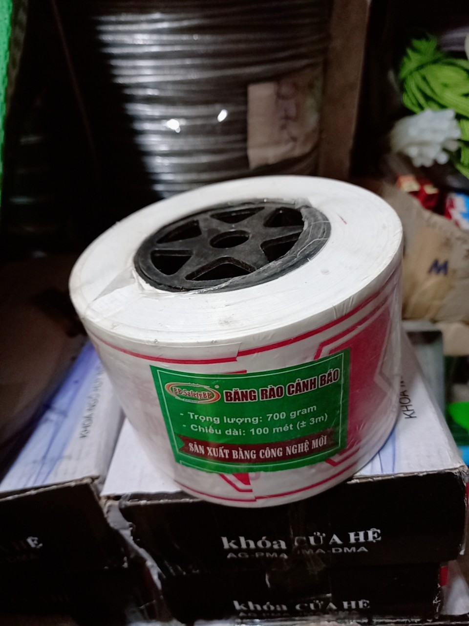 1 cuộn 100 mét BĂNG RÀO CẢNH BÁO